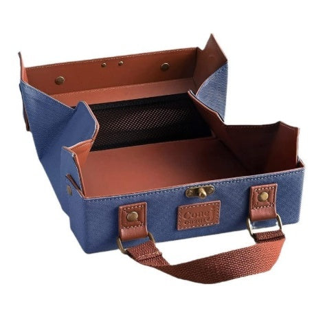 PU Magnetic Portable Makeup Bag For Storage And Carrying