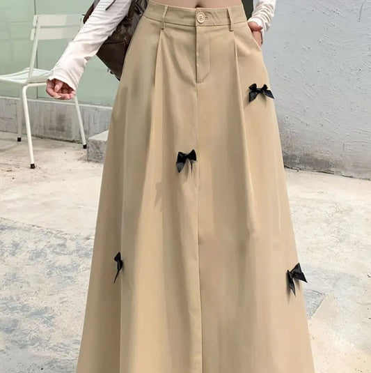 Stylish Fall Skirt For Petite Women A Chic High-end Piece With Premium Texture