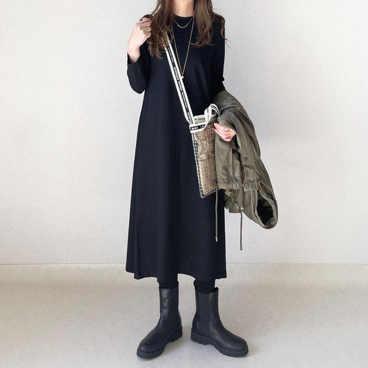 Women's Slim Fit Long Sleeve Dress