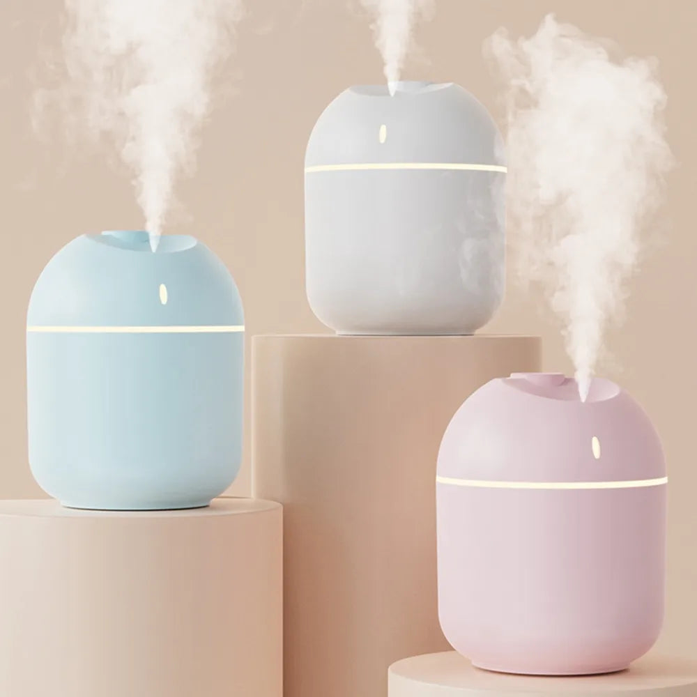 270ML Air Humidifier Cool Mist Aroma Diffuser LED Night Light  power-off protect USB