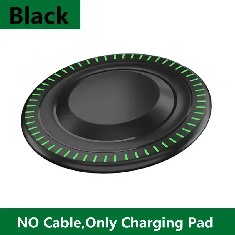 100W Fast Wireless Charger Pad For iPhone 15 14 13 12  X Pro Max 8 Samsung Galaxy