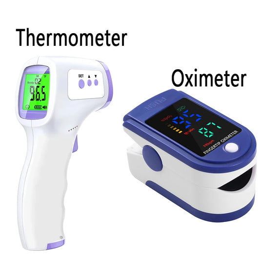 Digital Infrared Thermometer Forehead Body Non-Contact Fever Thermometers