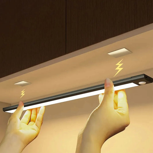 LED Cabinet Light USB Type-C Rechargeable Motion Sensor Led Lamp for Kitchen